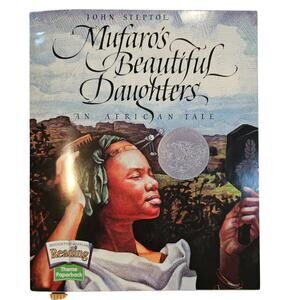 ❤️2/$12 Mufaro's Beautiful Daughters, An African Tale by John Steptoe